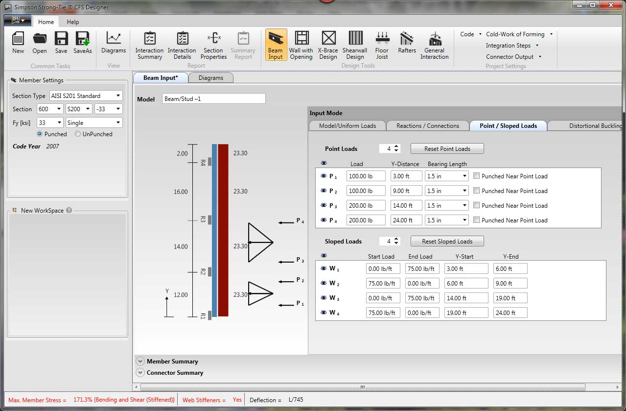 CFS Designer software screenshot 1
