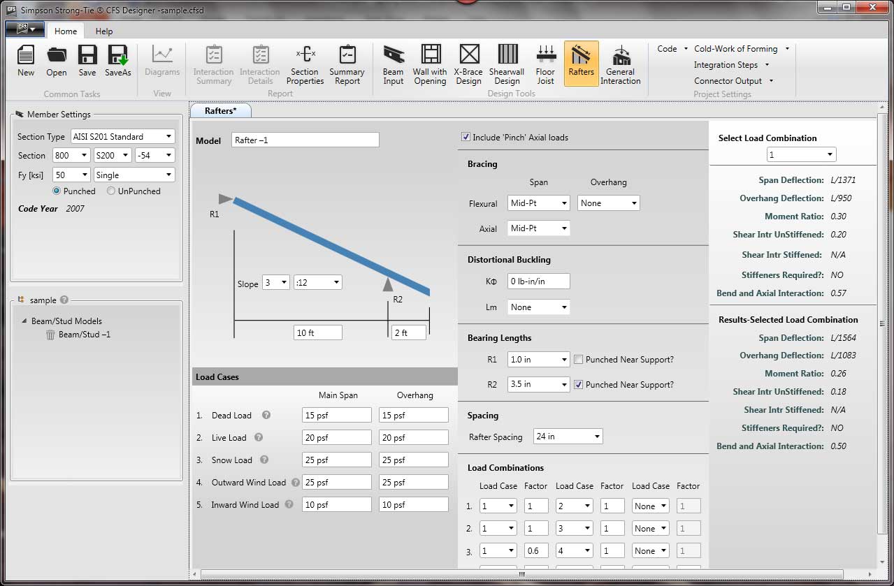 CFS Designer software screenshot 2