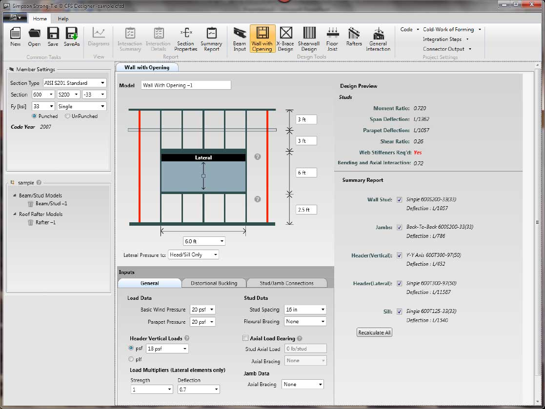 CFS Designer software screenshot 3